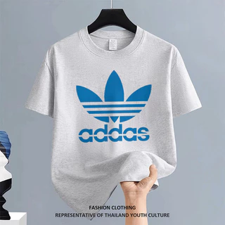 [COD] คอกลม COOL OVERSIZE เสื้อยืดผู้ชาย NEW ผู้ชาย FASHION สตรีทแฟชั่น เสื้อยืด CASUAL ลายการ์ตูน สีดําแขนสั้น สีขาว-ดำ