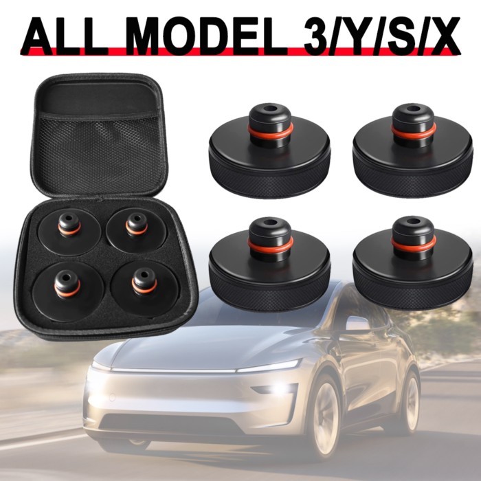 For Tesla Lifting Jack Pad Point Adapter Model 3 Model Y Juniper Model S Model X Accessories Rubber