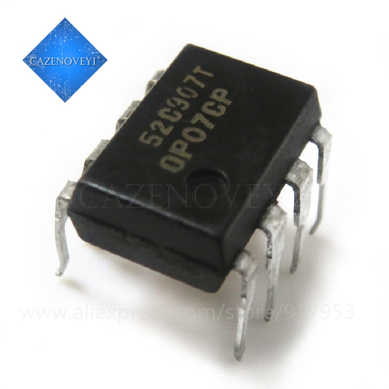 10 ชิ้น OP07CP OP07 OP07C DIP-8 เครื่องขยายเสียงปฏิบัติการ - Op Amps Low Offset Voltage ใหม่ชิป IC