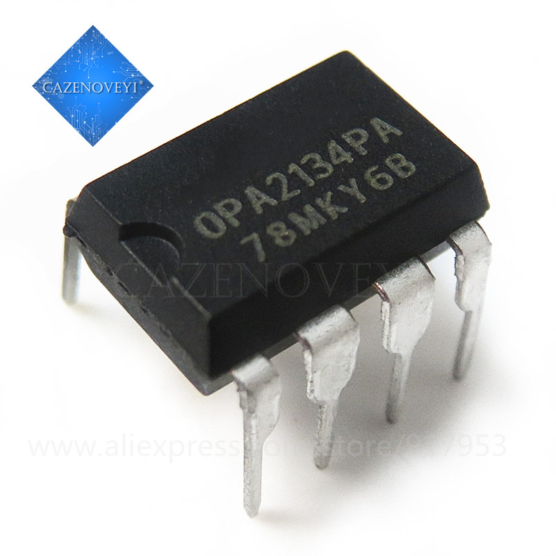 5 ชิ้น OPA2134PA OPA2134 DIP-8 ใหม่ใน
