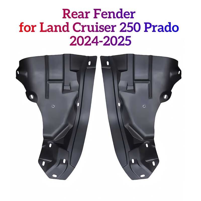 บังโคลนหลัง Anti-Mud 2024 2025 Toyota Land Crrur 250 1958 Prado Lc250 J250 ไม่มีเจาะโคลน Grd สําหรับ