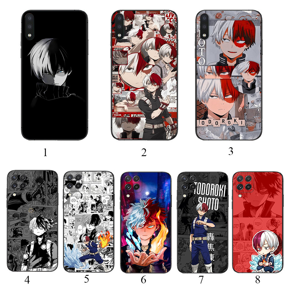 Huawei Y5P Y6P Y8P Y7A Y9A Y8S Y9S Y6 Y7 Y9 Prime 2019 W19 Shoto Todoroki เคสโทรศัพท์สีดํานุ่ม