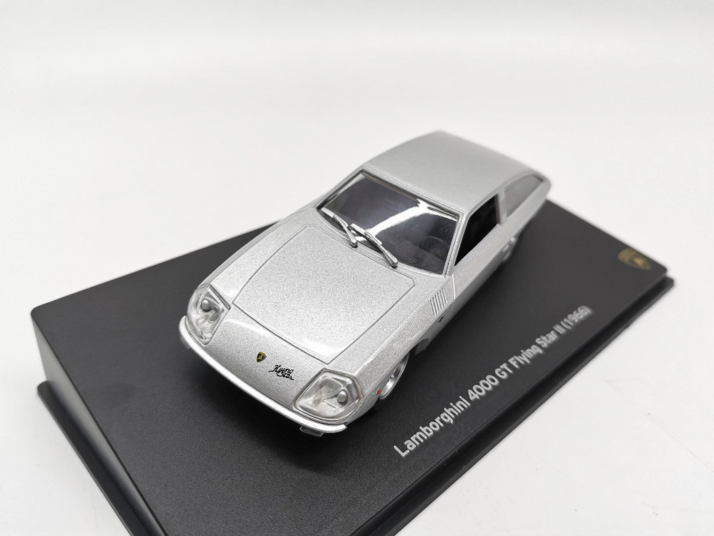 1/43 โมเดลรถโลหะผสม Lamborghini 4,000 GT Flying Star ll 1966
