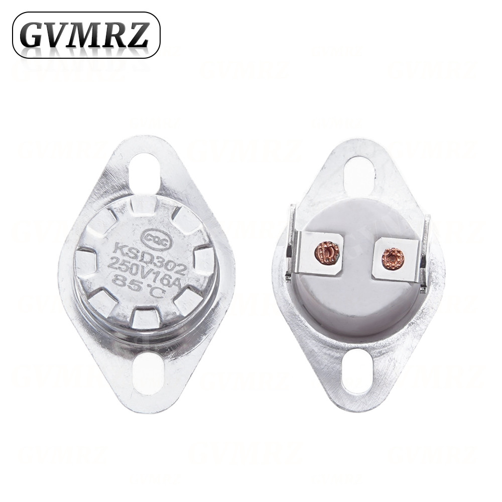 KSD302 16A 250V 40 ~ 150 องศาเซรามิค KSD301 ปกติปิด/ปกติเปิดอุณหภูมิสวิทช์ Thermostat 40C 45C 50C 55