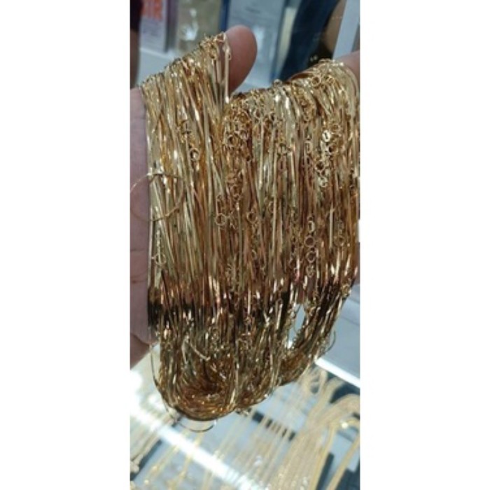 COD 18K FLAT CHAIN 18INCHES PAWNABLE