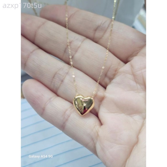 popular lowprice pawnable 18karat au750 yellow gold center necklace