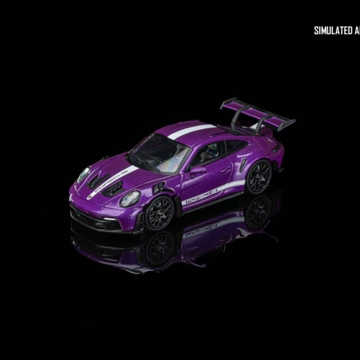 พร้อมสต็อก TPC 1/64 911 GT3 RS (992) จําลองรถรุ่นคอลเลกชันเครื่องประดับ