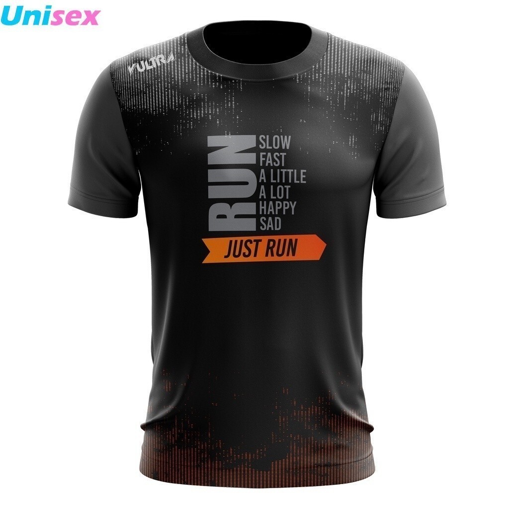 Ready Stock JUST RUN TShirt Running Jersey ใหม่