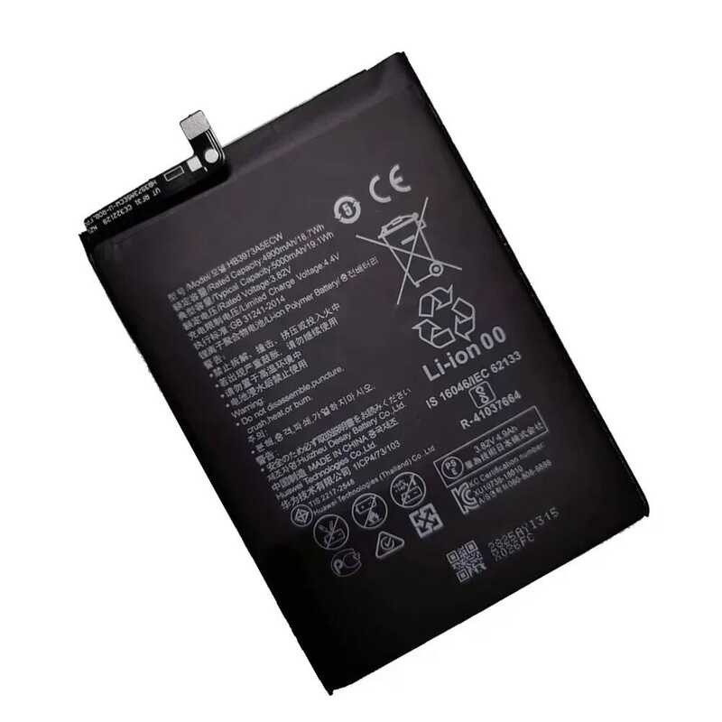 ▥ Hb3973a5ecw 3.82V 5000Mah แบตเตอรี่โทรศัพท์มือถือสําหรับ Huawei Mate 20X20x/สําหรับ หมายเหตุ