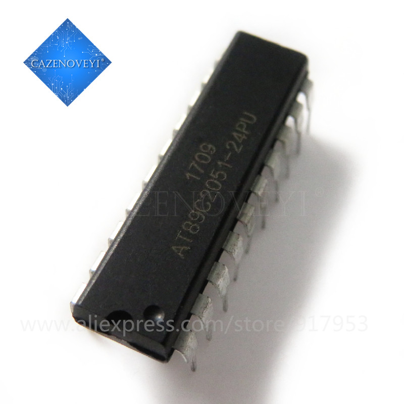 5 ชิ้น AT89C2051-24PU AT89C2051-24PI AT89C4051-24PU AT89C4051-24PI AT89C2051 AT89C4051 24PU DIP-20 ใ