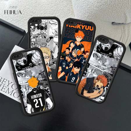 HaikyuuอะนิเมะHpปลอกชุบใสสําหรับRealme Reno Narzo A15s A16E C20A F17 C15 4F C20 C21 2F C25S C11 A16K