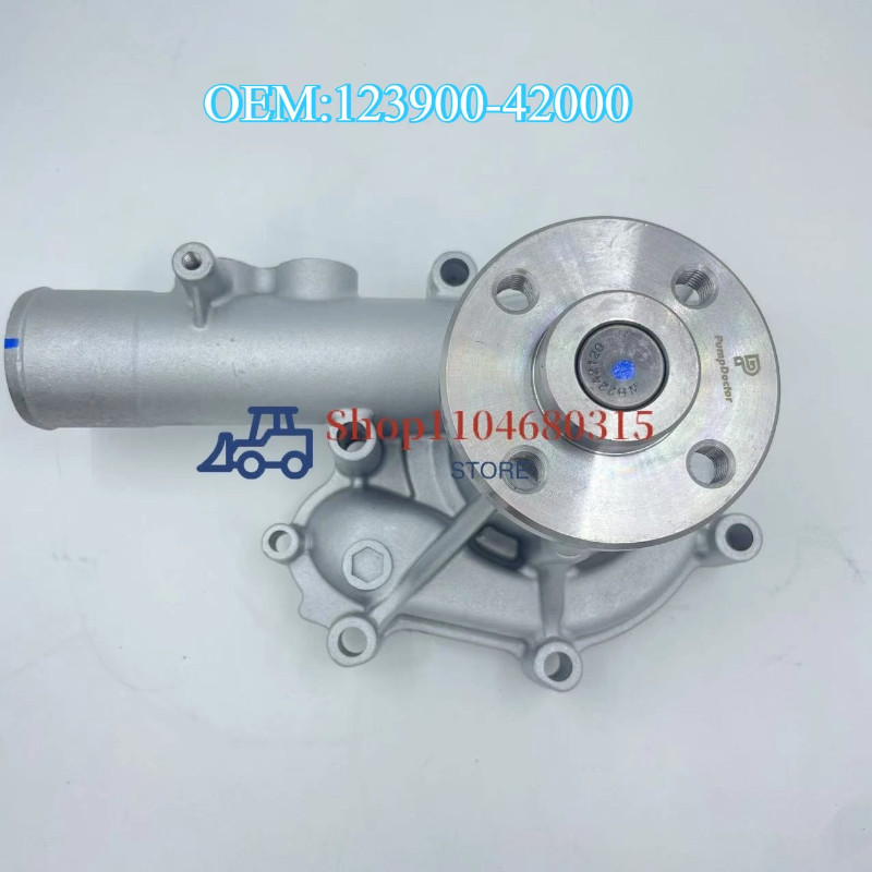 คุณภาพสูงกว่า 4TNE106 4TNV106 สําหรับ Yanmar Komatsu S4D106 ปั๊มน้ําใหม่ 123900-42000 YM123900-42000