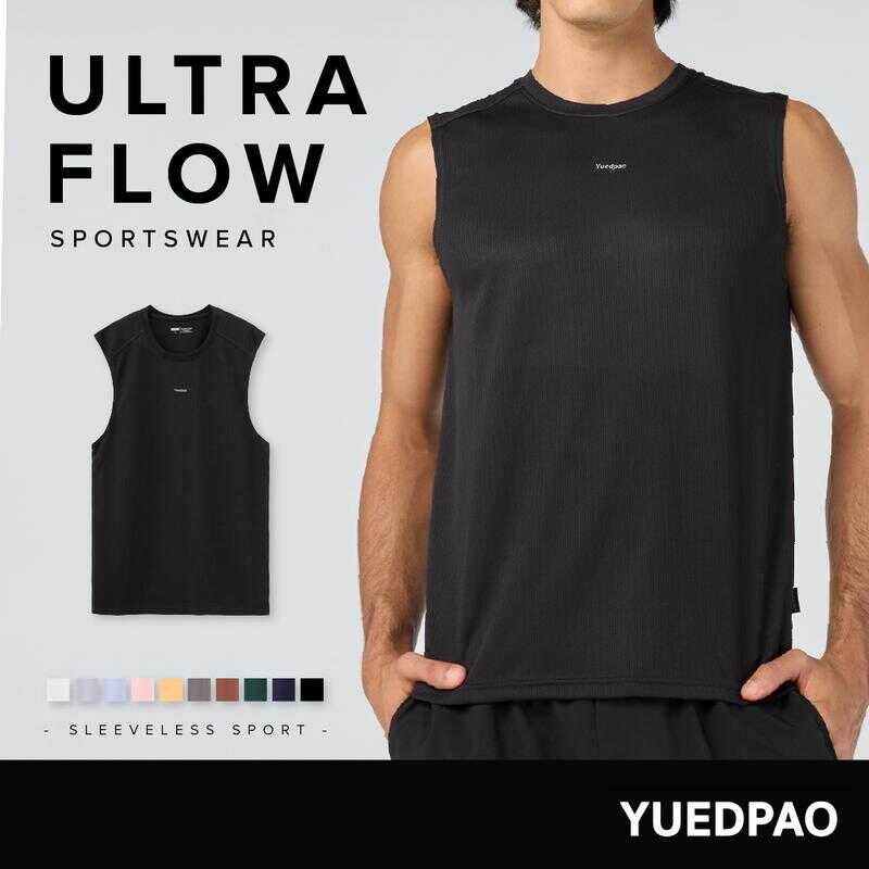 Yuedpao Sportswear เสื้อออกกำลังกายแขนกุด เสื้อกีฬา เสื้อกล้ามออกกำลังกาย เสื้อสำหรับวิ่ง Ultra Flow