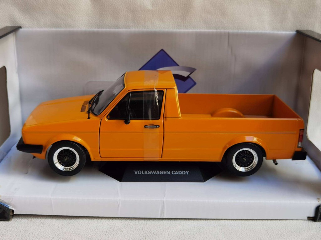 SOLIDO 1/18 VW CADDY MK1 1982 Volkswagen Pickup Truck Model Alloy Limited Edition Car Model