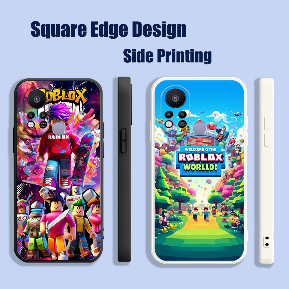 ปลอกสําหรับ Huawei Nova 3i 7i 8i 5T Y9S ROBLOX เกมน่ารักเพื่อน BOD09 เคสโทรศัพท์ขอบสี่เหลี่ยม