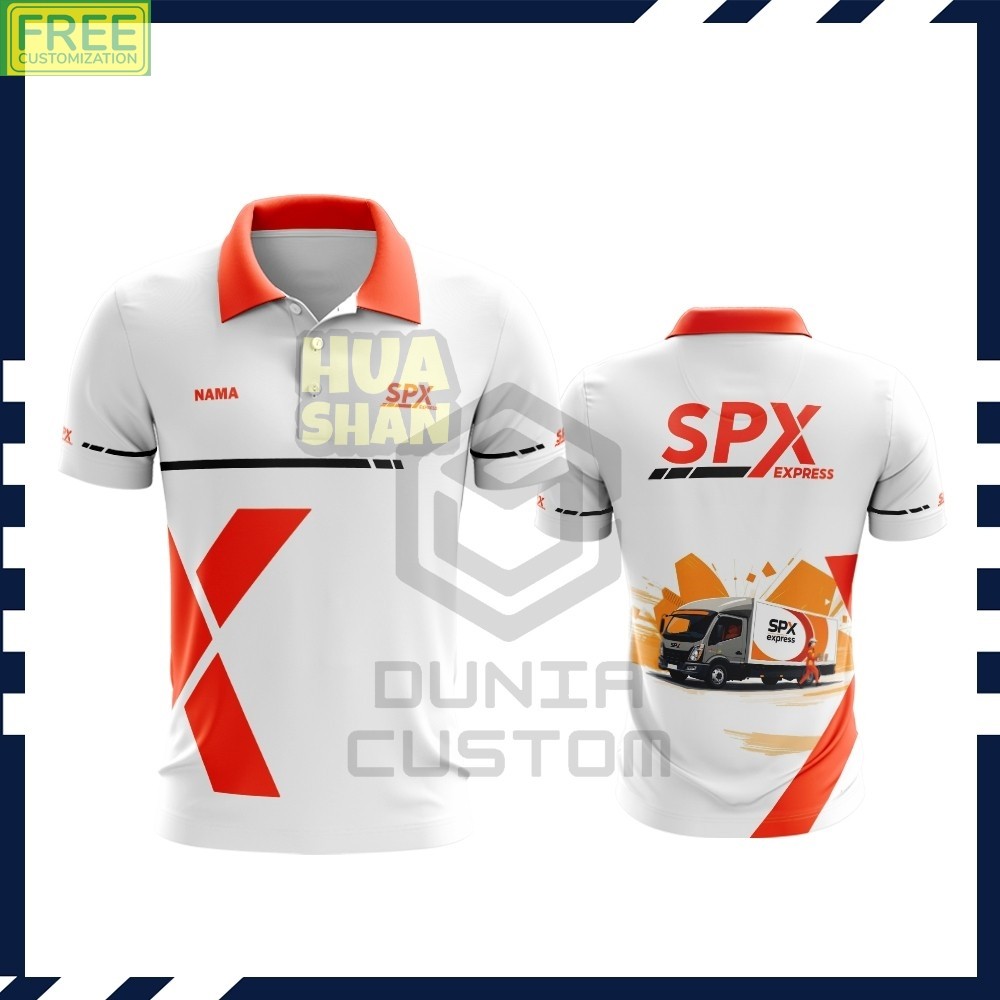 Jual JERSEY SPX EXPRESS PREMIUM - KURIR PAKET SHOPEE SPX EXPRESS
