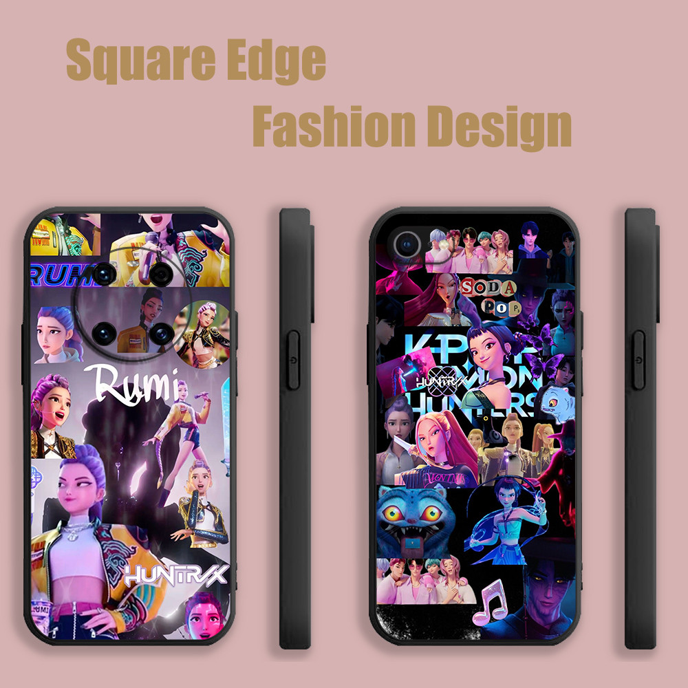 ปลอกสําหรับ OPPO A53 Reno6z 6 Lite A78 A98 5G A3 Pro Reno 8t 4G kpop นักล่าปีศาจ rumi zoy mira BOF01