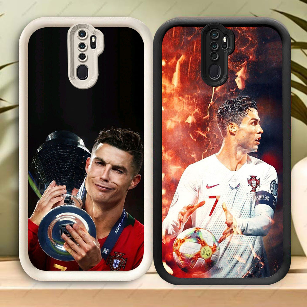 TS-17 Ronaldo CR7 เคสกันกระแทกสําหรับ OPPO A9 A5 F11 Reno 8T 2Z 2F Pro