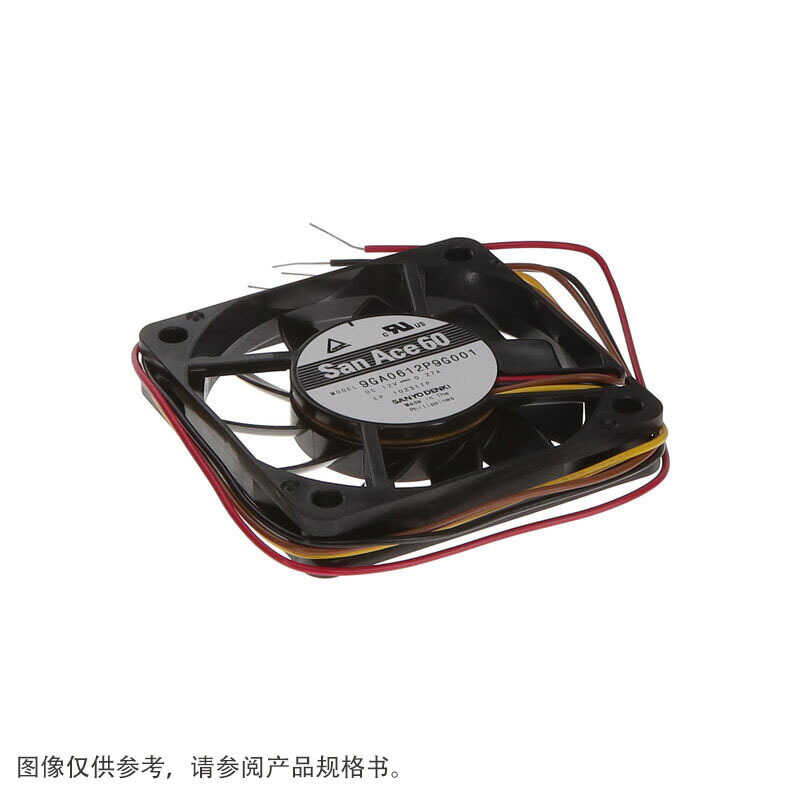 Sanyo/Sanyo 9GA0612P9G/H/D1 6010 DC 12V Ball พัดลมระบายความร้อนที่เงียบสงบ