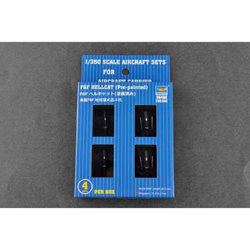 TRUMPETER 06406 1/350 เครื่องบินรบอเมริกัน F6F Hellcat