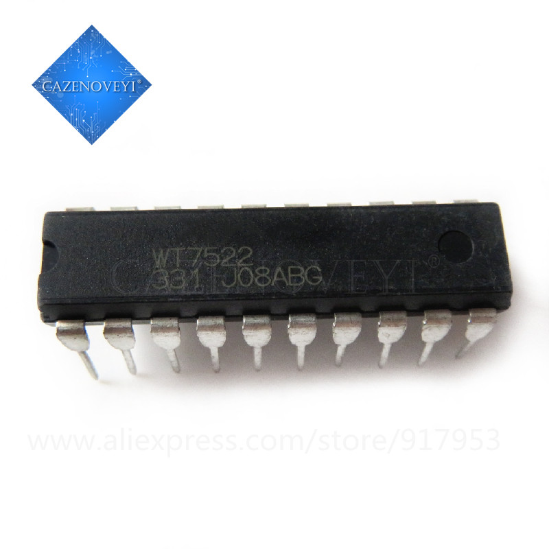 2 ชิ้น WT7522 WT 7522 DIP-20 ในสต็อก