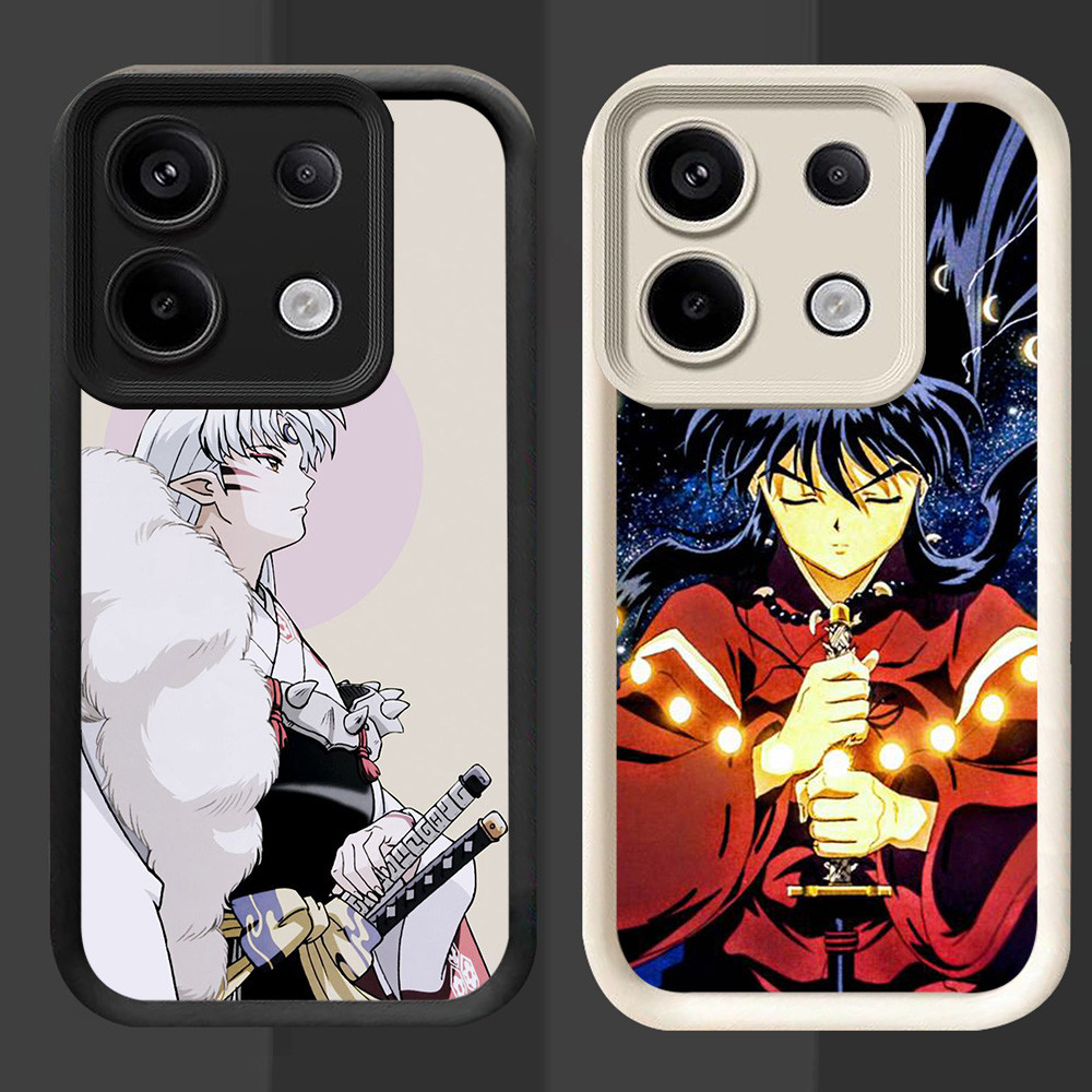 R27 เคส Inuyasha สําหรับ Infinix Note 40 40S Pro Plus 5G สีดําและสีขาว