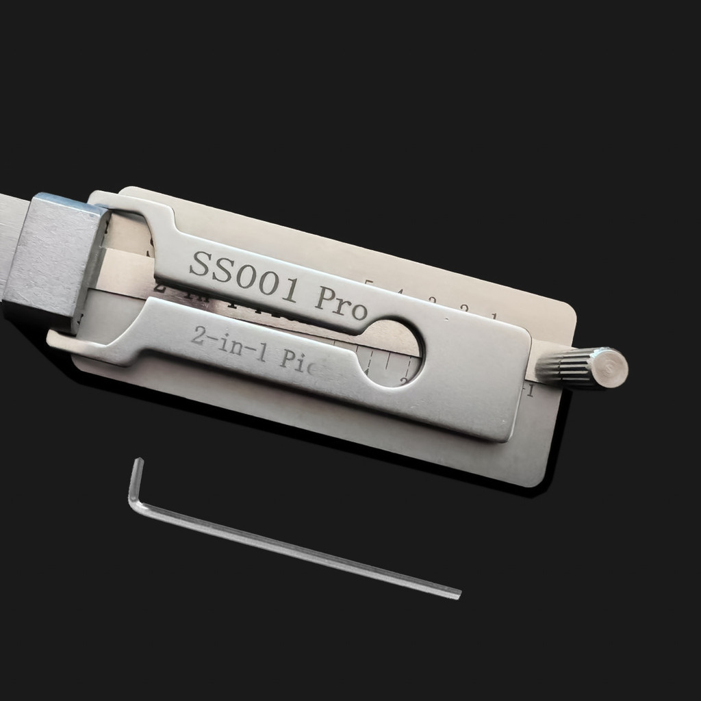 SC1 KW1 SS001 (Lishi) เครื่องมือมือ 2 ใน 1 Civil SS001