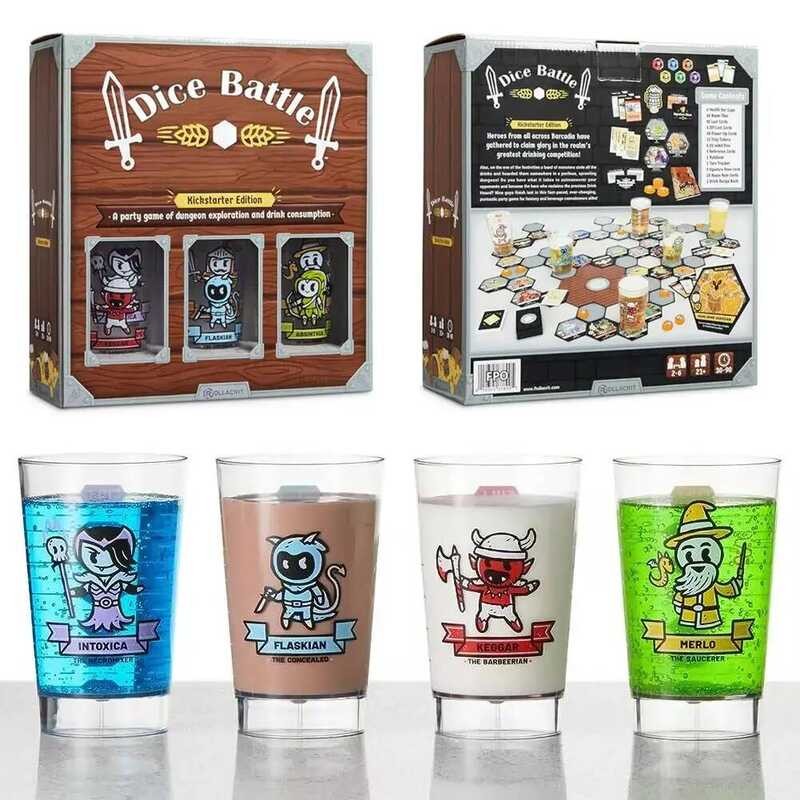 เกมตลก D Battle Dungeon Exploration And Dring Party Heroes of Barcadia Bar เกมกระดาน