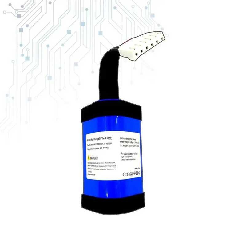 Battery For JBL Charge 5 wifi 5PRO-INR21700M50LT-1S3P 14100mAh