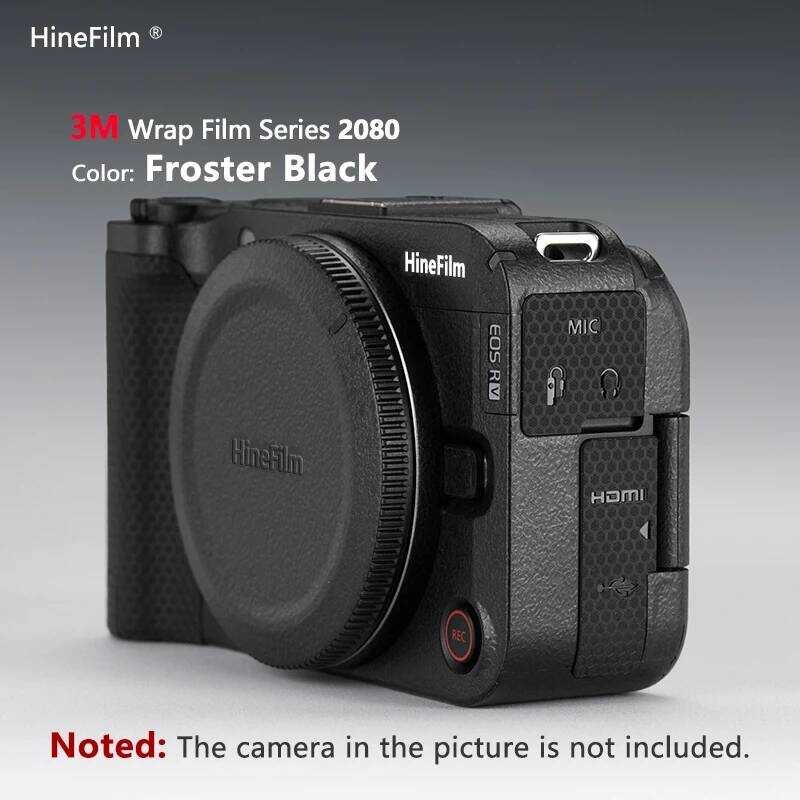 ▥ Hinefilm ผิวสําหรับ Canon R50 V สติกเกอร์กล้อง EOS R50v กล้องรูปลอกผิวห่อ Eosr50v ป้องกันฟิล์
