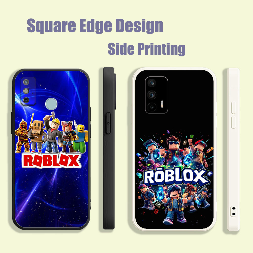 ปลอกสําหรับ Huawei Y9 Prime 2019 Y6 Y6s P40 P30 Lite ROBLOX เกมน่ารักเพื่อน BOD08 เคสโทรศัพท์ขอบสี่เ