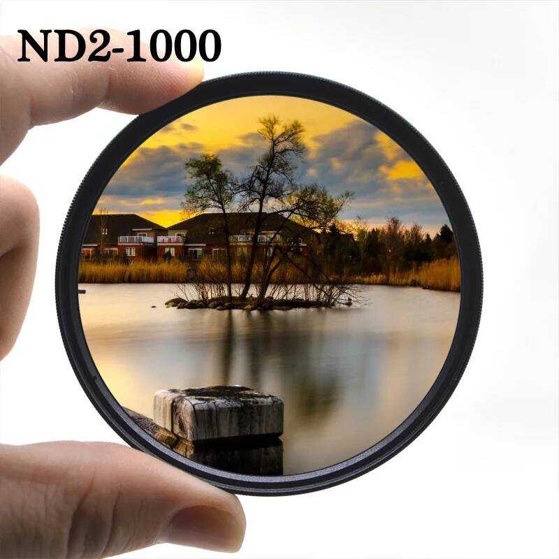 C Knightx Nd2 To Nd1000 ND Filter Fader Adjustable Neutral Density Variable 52Mm 58Mm 62Mm 67Mm For