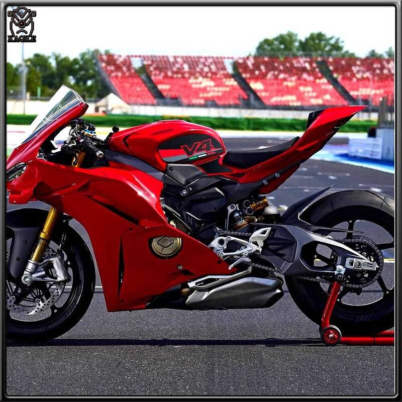 เหมาะสําหรับ Ducati Panigale V4 V4S Street Fighter V4 V4S 2025 สไตล์ใหม่สติกเกอร์ถังน้ํามันเชื้อเพลิ