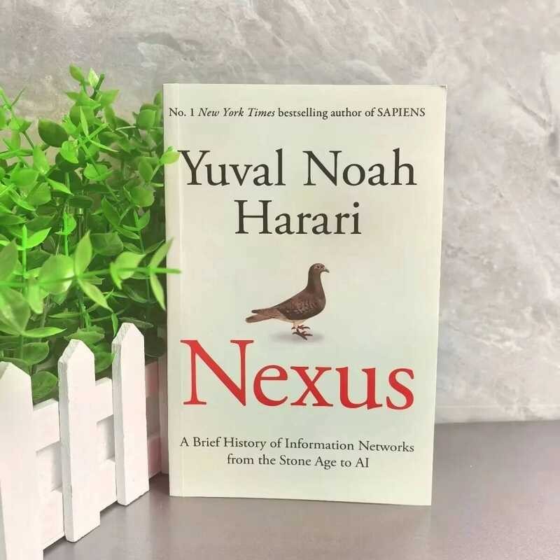 Nexus By A Brief History of Information Networks from the Stone Age to AI หนังสือปกอ่อนภาษาอังกฤษ