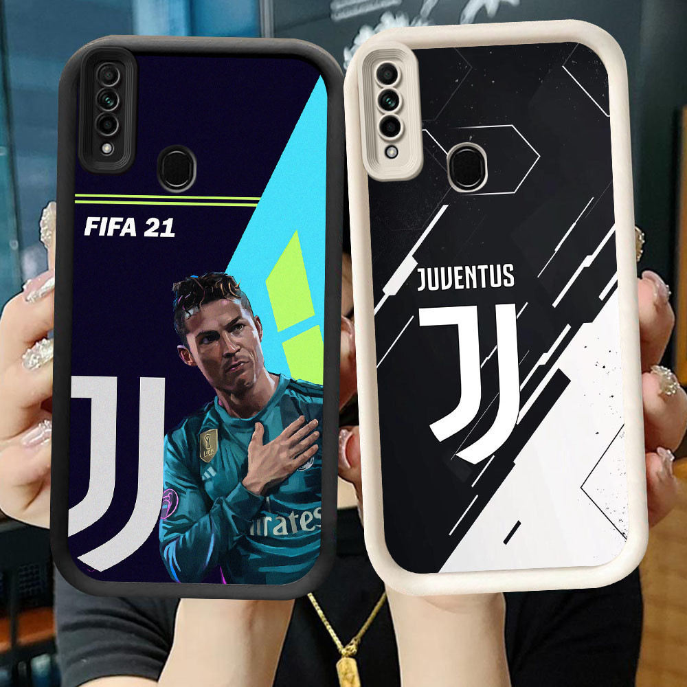 TS-15 ยูเวนตุส CR7 ปลอกกันกระแทกสําหรับOPPO A31 F15 A91 A5i Reno 3 Realme 6i 5s 5i 5 Narzo 10 10A 20
