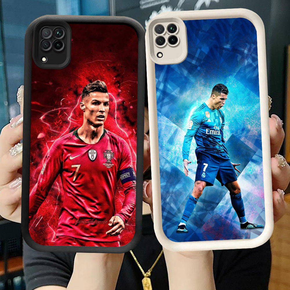 TS-17 Ronaldo CR7 เคสกันกระแทกสําหรับ Samsung A12 A22 J2 J4 J7 Pro Plus Prime 5G