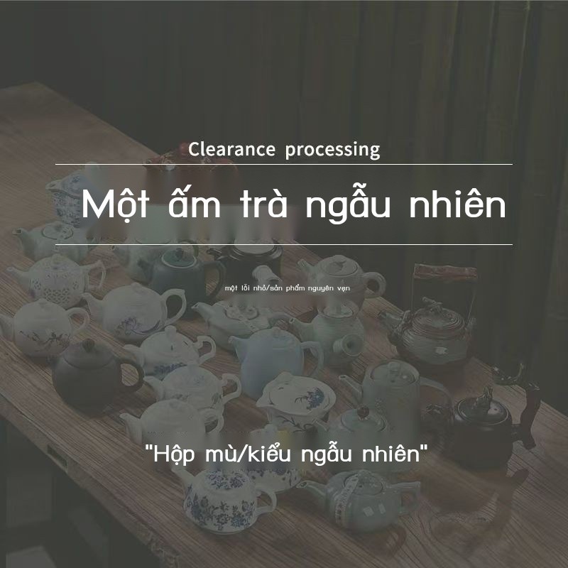 (มีจําหน่าย) Hot Selling Store กาน้ําชาเซรามิก หลากหลายรูปแบบจีนย้อนยุค ชุดน้ําชา Ku