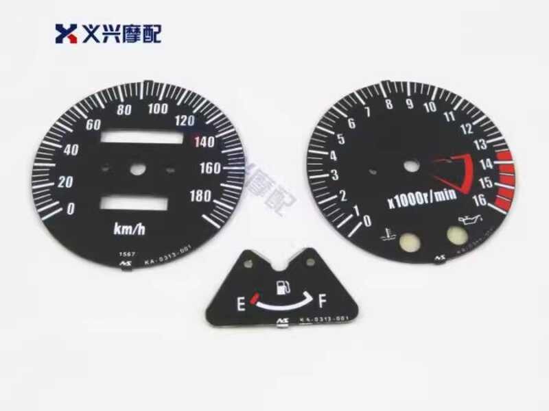 ZRX400 Digital Dial ZRX400 ไมโครโฟน Dial ZRX400 Dashboard Scale แผง