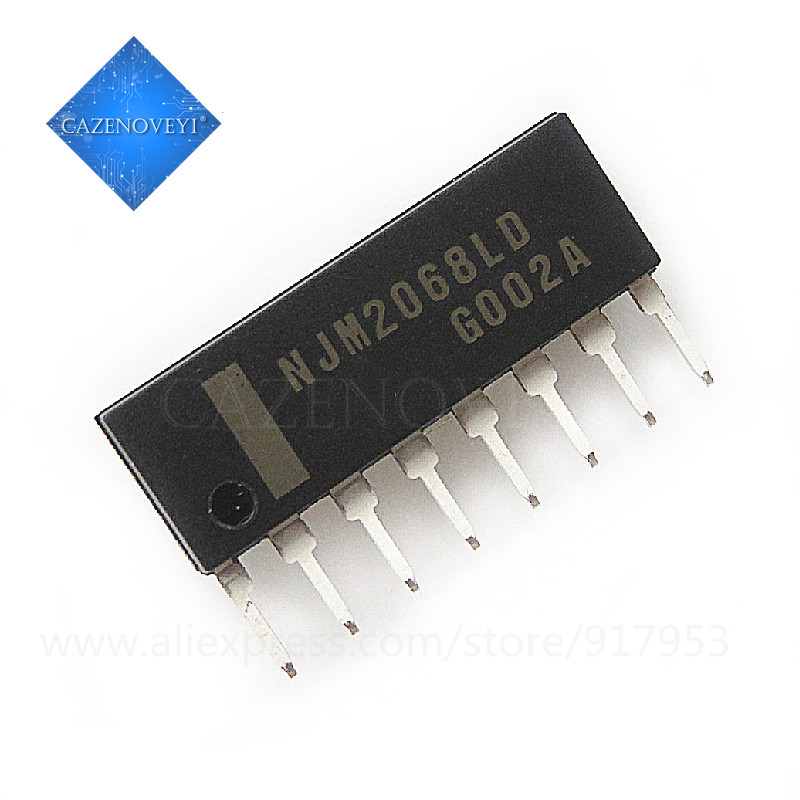 5 ชิ้น NJM2068LD NJM2068 NJM4580L NJM4580 SIP-8 ชิป
