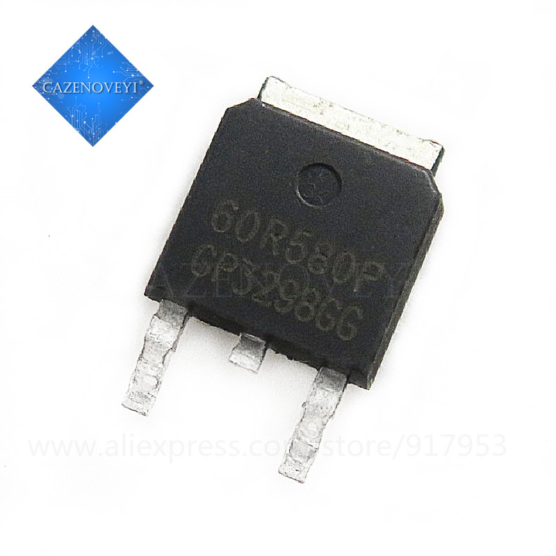 10 ชิ้น 60R580P 60R580 TO-252 ในสต็อก
