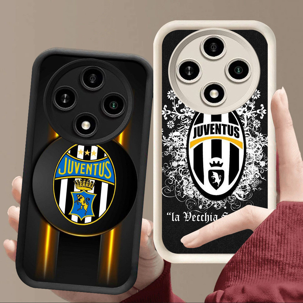 R8 J-JuventusFC Casing สําหรับ Xiaomi Redmi POCO C61 X3 C75 14C A3 A3X X7 Pro 5G สีดําและสีขาว
