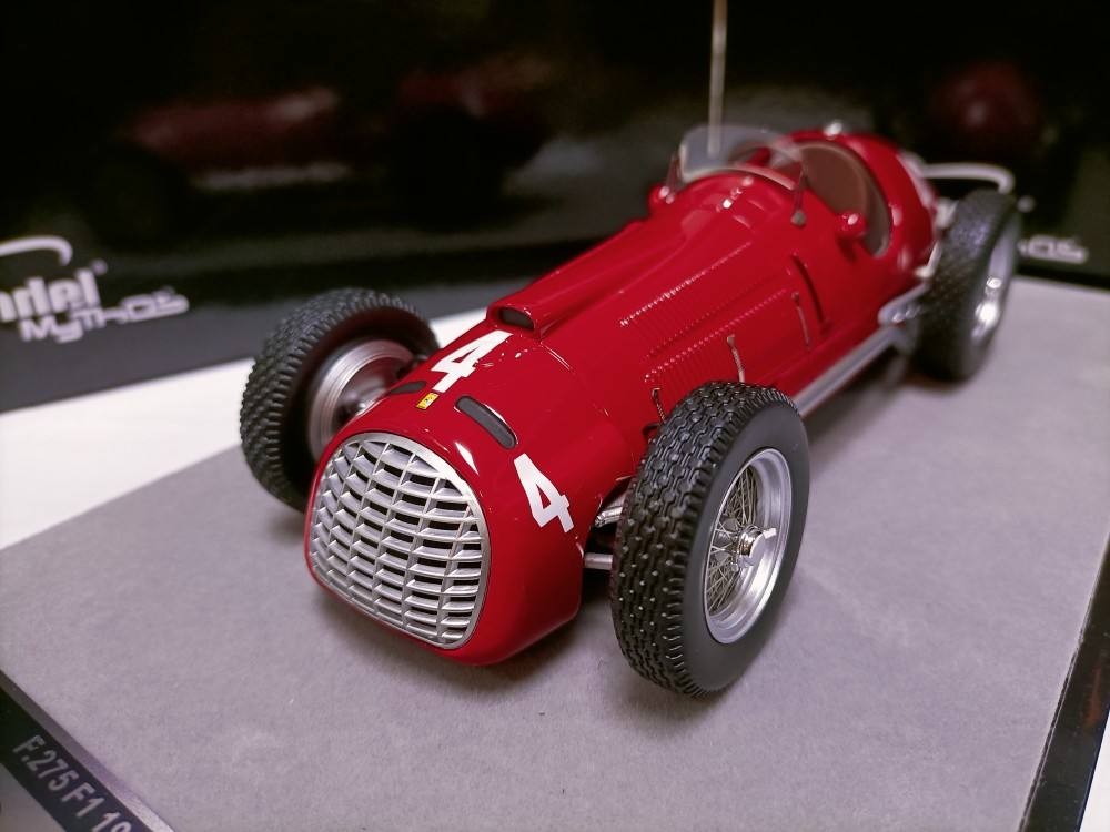 Tecnomodel 1 18 Ferrari Belgium Station Formula Car รุ่น F275 F1 GP 1950
