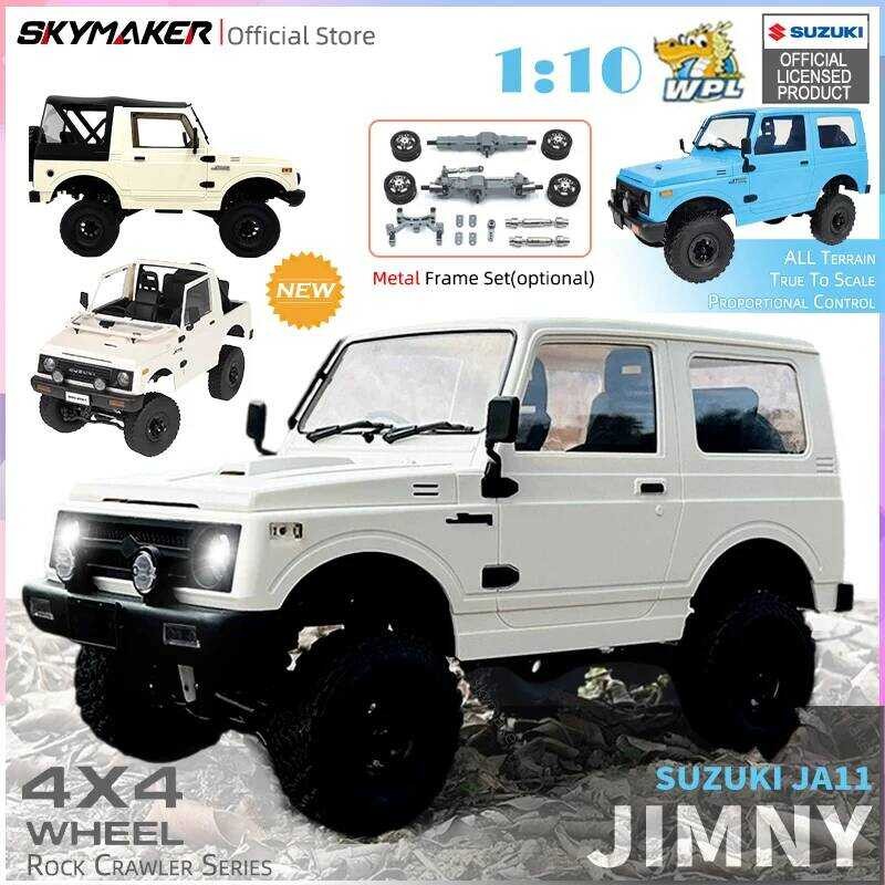 WPL 1/10 C74 C74-1 Suzuki Jimny รีโมทคอนโทรล 4WD Off Road ปีนเขารถ 2.4G Full Scale RC และของเล่นเด็ก
