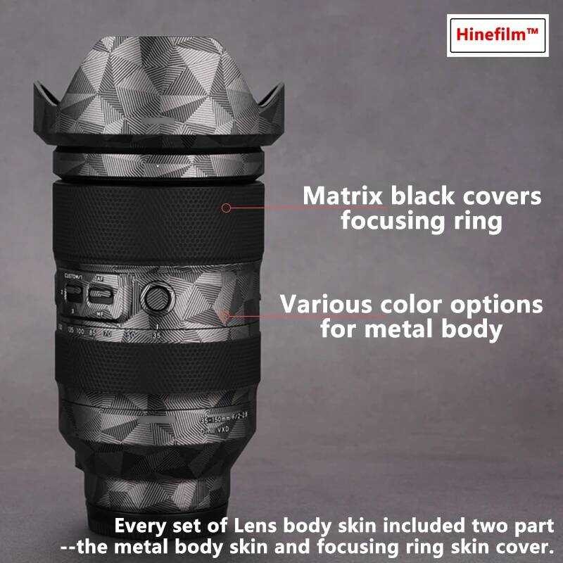 ▥ Hinefilm ผิสําหรับ 35 150 เลนส์ป้องกันฟิล์มสําหรับ Tamron 35-150 มม.F2-2.8 Di III VXD A058 (S