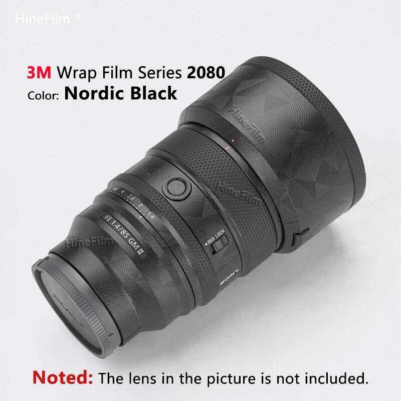 ▥ ฟิล์มเคลือบผิวสำหรับ Sony FE 85มม. GM II สติกเกอร์ติดเลนส์85f14gm2ผิวเลนส์ Sel85f14gm2ห่อ Fe8