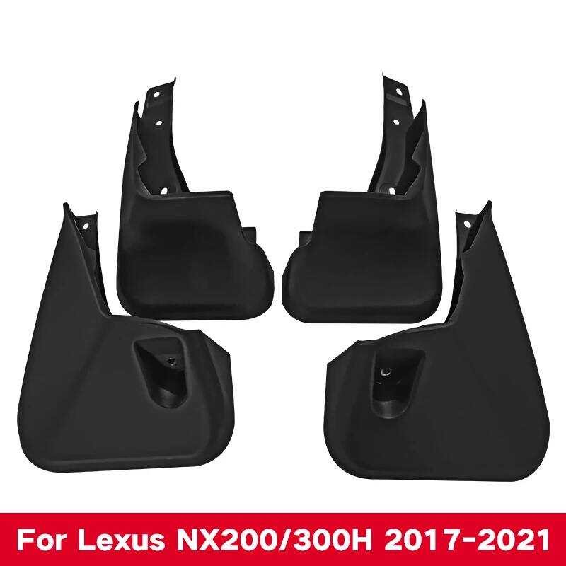 ▥ รถfender Mud Flapsสําหรับlexus Nx200 Nx300 Nx300h 2015-2021 Splash Guards