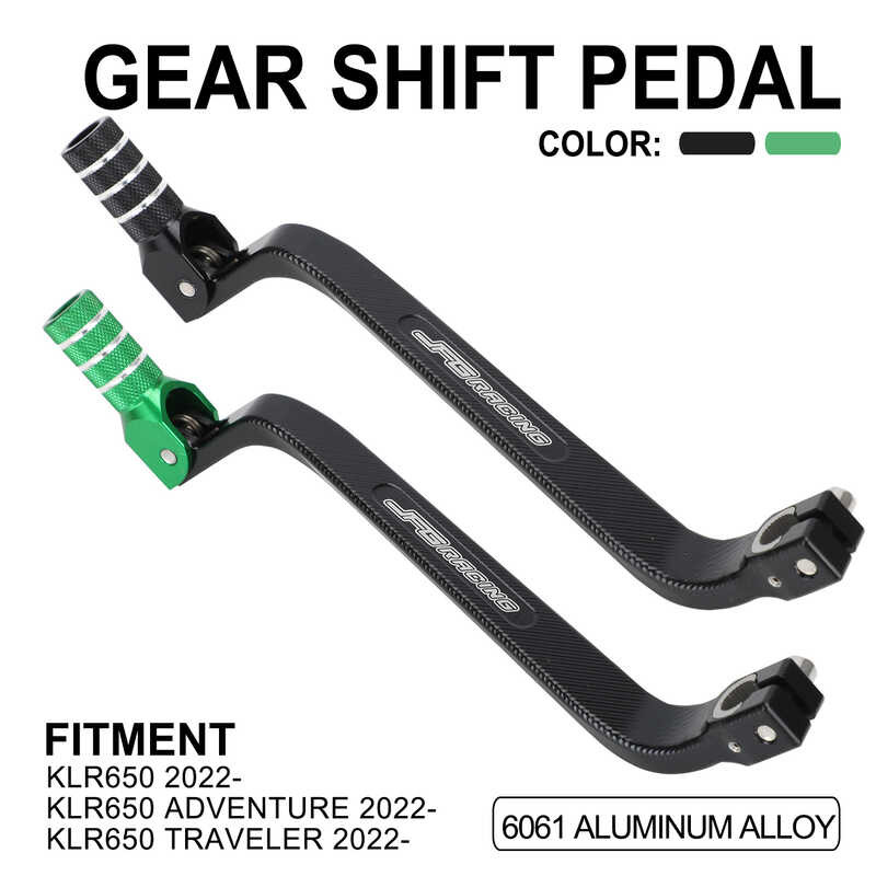 เหมาะสําหรับ Kawasaki KLR650 ADVENTURE อุปกรณ์ตกแต่งรถจักรยานยนต์เกียร์ Shift เกียร์ Shift เกียร์ Sh