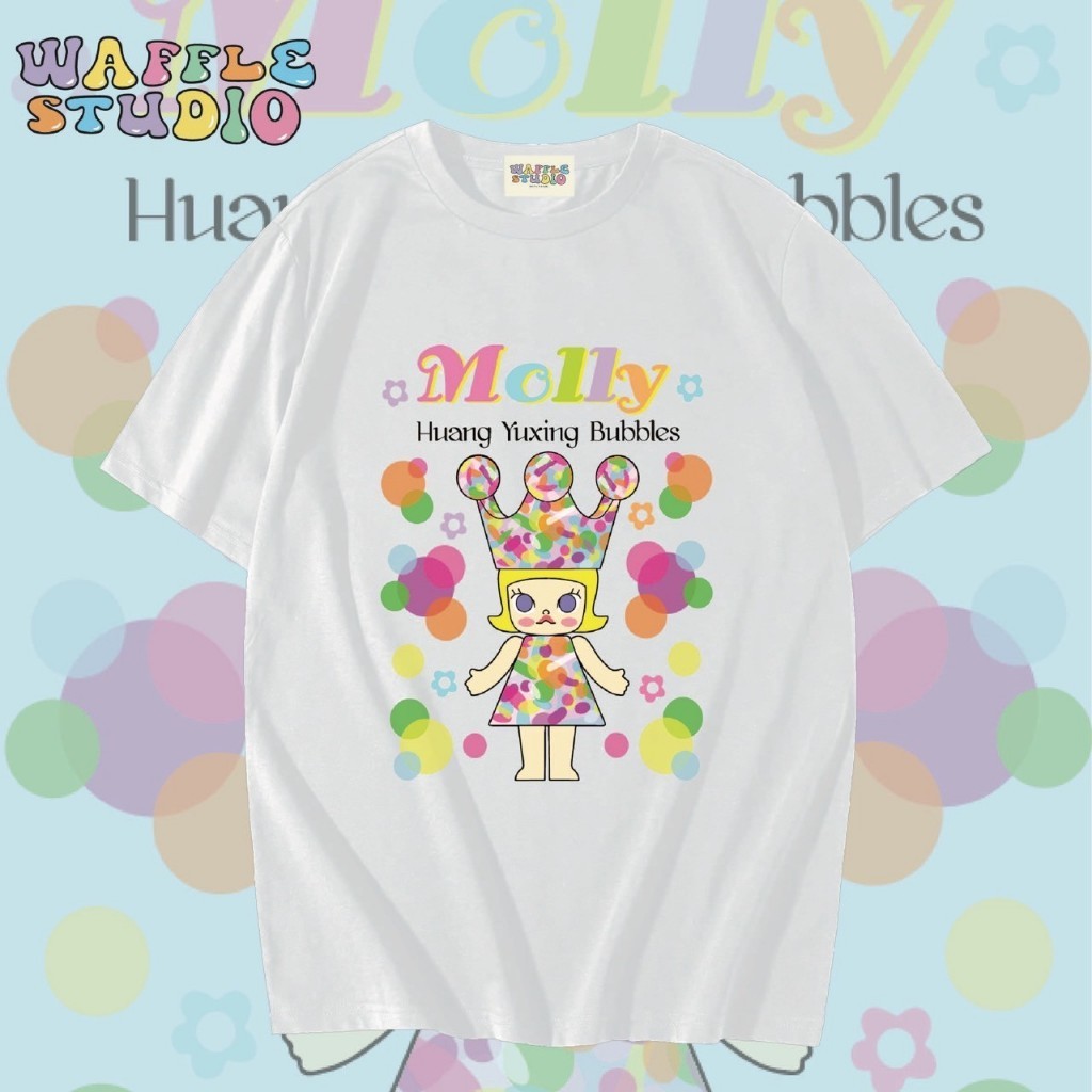 [ ส่งฟรี  ] WS1012 เสื้อยืดโอเวอร์ไซส์ ผ้าคอตตอน 100% เสื้อยืดเกาหลี เสื้อยืด  WAFFLE STUDIO