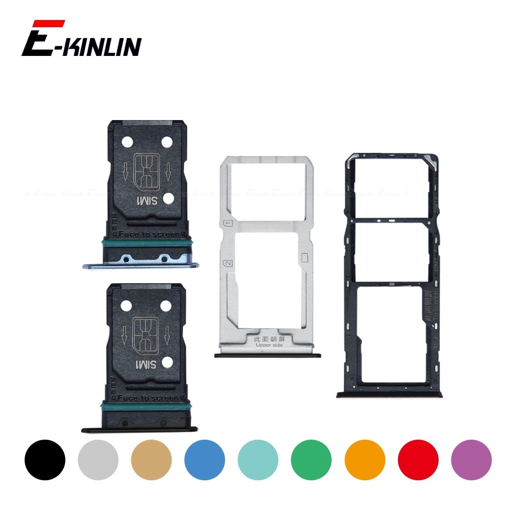 Sim Micro SD Card Socket Adapter คอนเทนเนอร์ Connector Holder Slot ถาด Reader สําหรับ OPPO A75 A76 A