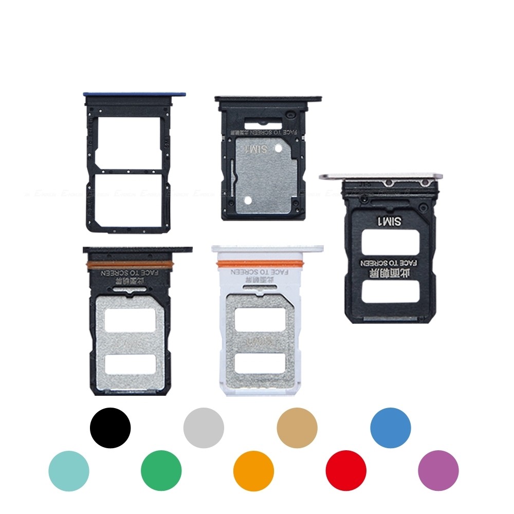 Sim Micro SD Card Socket Holder Slot ถาด Reader สําหรับ OPPO Realme U1 V3 V5 V11 V11s 5G อะแดปเตอร์ค